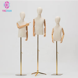 Maniquí de Medio Cuerpo Realista, Versátil, Resistente y Duradero, Modelo Humano para Tiendas y Centros Comerciales, Proveedor Chino - Product Image 2