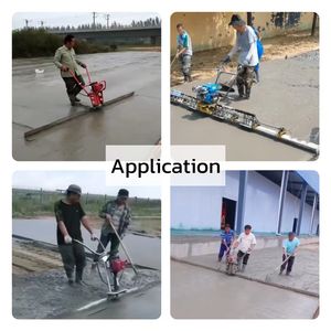 Règle vibrante pour le nivellement des routes, capacité du réservoir de carburant, 0,65 l, 1 à 6m - Product Image 4