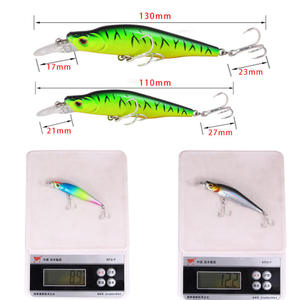 Leurre flottant 9g/11cm 12g/13cm, leurre de pêche en plastique dur, simulation de leurre popper - Product Image 5