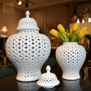 <span class=keywords><strong>Vase</strong></span> à fleurs en céramique blanche en porcelaine vintage bon marché en gros Art déco Luxe Ange - Product Image 5