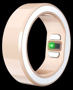 Anillo Inteligente CITICITY de Acero Inoxidable y Cerámica, con Control por Aplicación, Resistente al Agua IP68, Rastreador Personal con Estuche de Carga, Certificaciones CE, FCC y RoHS - Product Image 4