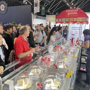 Machine de fabrication de crème glacée multifonctionnelle Miles 8 Flavors approuvée par la NSF avec anti-buée, idéale pour les fruits et le sirop de crème glacée - Product Image 2