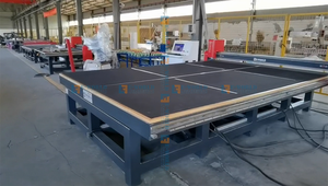 Máquina de Corte de Vidrio Automática CNC Eworld con Función de Giro, Construcción de Acero, Potencia de 12KW, 220V/380V - Product Image 2