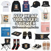 Stampa a trasferimento di calore con Logo personalizzato 3D stampa a trasferimento termico per t-shirt in Silicone per abbigliamento