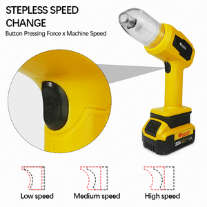 20V Brushless Cordless Handheld Mini Vacuum Cleaner <b>Power</b> <b>Tool</b> for Home Garage Workshop DIY Cleaning Cordless Vacuum Cleaner 20V - Product Image 6