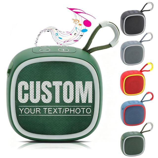 Personalized Custom Mini Bluetooth Speaker Portable Wireless Bluetooth Speaker Promotional Audio Sound Equipment for Giveaway