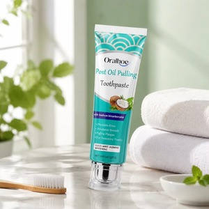 <span class=keywords><strong>Dentifrice</strong></span> Post-Extraction <span class=keywords><strong>de</strong></span> Graisse, Sans Fluorure, Coco-Menthe Jasmin, Blanchissant, au <span class=keywords><strong>Bicarbonate</strong></span> <span class=keywords><strong>de</strong></span> <span class=keywords><strong>Sodium</strong></span> pour Dents Sensibles - Product Image 5
