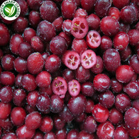 Arándanos Congelados Sin Transgénicos XMSD, Arándanos Frescos y Sin Azúcar, Lingonberries Congelados, Buen Sabor, Bolsa de Arándanos Congelados