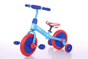 Pedales de reducción rápida 2 <span class=keywords><strong>EN</strong></span> 1 para entrenamiento, bicicleta de equilibrio para niños, con certificado CE <span class=keywords><strong>EN</strong></span>-71, rueda de 12 pulgadas - Product Image 3