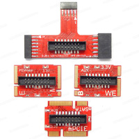 PCI PCIE LPC MiniPCI-E Analysator Typ A Diagnose karte KQCPET6-V8 für PC Laptop Tester