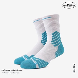 <span class=keywords><strong>Calcetines</strong></span> <span class=keywords><strong>de</strong></span> Baloncesto al por Mayor <span class=keywords><strong>de</strong></span> <span class=keywords><strong>Media</strong></span> Caña con Estampado <span class=keywords><strong>de</strong></span> Dibujos Animados, Tejido <span class=keywords><strong>de</strong></span> Punto Semirrizo Acolchado para Mujer y Hombre, Alta Calidad para Deporte, Running, Verano y Primavera - Product Image 3
