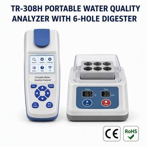 Medidor Portátil de Calidad del Agua TR 308H, Detector de COD, Amoníaco, Nitrógeno, Fósforo Total, Turbidez y SS para Tratamiento de Aguas Residuales - Product Image 1
