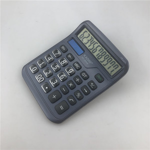 KADIO KD3854B 12 Digit Desktop Calculator Dual Power Supply Black - Product Image 3