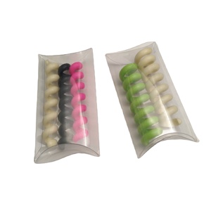 customed made acetate clear plastic box Printed plastic RPET box Clear gift printed box for personal care products