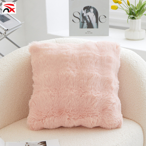 Copricuscini <span class=keywords><strong>letto</strong></span> 43*43cm morbido peluche + cotone PP cuscino per la testa a doppio lato morbido imbottito per la casa - Product Image 3