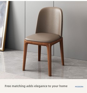 <span class=keywords><strong>Sillas</strong></span> de Comedor de Estilo Nórdico <span class=keywords><strong>para</strong></span> Hotel, Marca DISHI OEM, Muebles de Buena Calidad con Patas de Madera y Cuero, Precio <span class=keywords><strong>para</strong></span> Restaurantes y Hoteles - Product Image 4