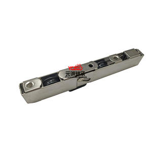 Roues coulissantes en aluminium de porte intérieure de 15x24x155mm avec le corps d'acier inoxydable - Product Image 2