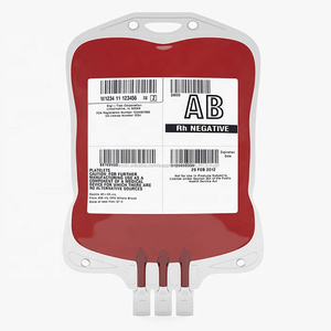 aux basses températures imperméable auto-adhésif d'étiquette de rouleau étiquette autocollant pour sac de sang en plastique - Product Image 1