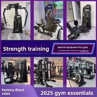 Appareil de musculation professionnel en acier pour usage commercial : Machine Fly, Entraîneur de cuisses intérieures/extérieures, Hack Squat, Leg Press, Chest Press