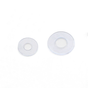 แหวนรองแก้วคุณภาพสูง PVC ใส สำหรับใช้กับสกรูและโต๊ะ - Product Image 4