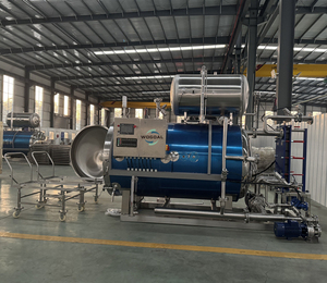 Hơi nước khử trùng ngang công nghiệp Nồi hấp máy cho thực phẩm - Product Image 5