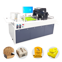 Impresora Kelier para Bordes de Libros, Impresora para Cajas de Pizza, Impresora de una Sola Pasada, Mini Impresora Digital de Cartón de una Sola Pasada