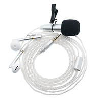 Écouteurs filaires dynamiques HIFI plaqués argent, casque sport, basses stéréo, jeu, karaoké en direct, écouteurs intra-auriculaires 3,5 mm avec micro