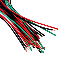 Sakelar Rocker Persegi KCD1 dengan Kabel 20CM, Tombol Daya, 2/3/4 Pin, dengan Lampu, 6A 250V 10A 125V