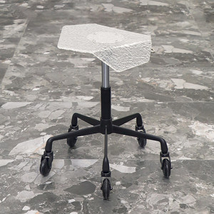 Sillón <span class=keywords><strong>de</strong></span> Barbería Comercial <span class=keywords><strong>de</strong></span> Cuero <span class=keywords><strong>de</strong></span> Alta Gama con Asiento Giratorio Ajustable, Elevación Hidráulica, Diseño Moderno para Salones <span class=keywords><strong>de</strong></span> Belleza, Modelo 003 - Product Image 3