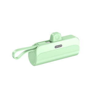 Promotional Fast Charging Mini KC Mobile 5000mah Power Bank Small Portable Charger Capsule Power Station for Mobiles
