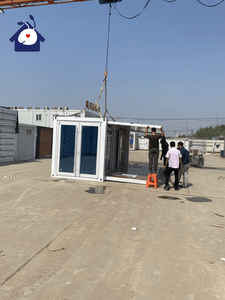 บ้านตู้คอนเทนเนอร์พับได้2ชั้นสไตล์ใหม่ทันสมัยพร้อมใช้งานปรับแต่งได้ห้องครัว5ห้องน้ำห้อง - Product Image 4