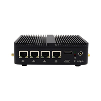 4x i210/i211 Gigabit Ethernet port fanless mini pc pfsense j4125 mini pc pare-feu avec 1COM Support vesa mount