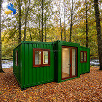 Maison conteneur extensible et respirante prête à être expédiée, villa en panneaux sandwich, design moderne, cuisine, garantie 1 an, Shandong GOUYU