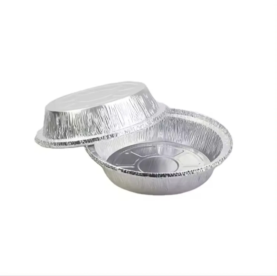 Casserole ronde jetable de bol de soupe de tasse de cuisson de papier d'aluminium