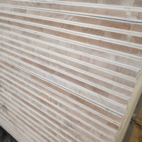 Panneau de meubles en contreplaqué de peuplier laminé mélaminé imperméable HENF 1220x2440mm pour projets de bureaux haut de gamme
