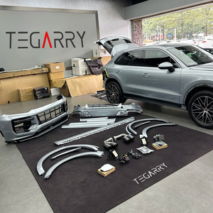 ชุดแต่ง <span class=keywords><strong>Cayenne</strong></span> Facelift คุณภาพสูง ได้รับการรับรองมาตรฐาน ISO9001 สำหรับรุ่น <span class=keywords><strong>957</strong></span> ปี 2016-2020 ชุดกันชนหลังแบบ Facelift สำหรับเปลี่ยนทดแทน - Product Image 3