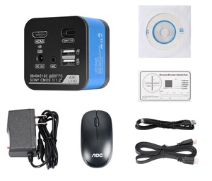 Cámara de microscopio electrónico industrial 4K FHD 60FPS para medición de captura de imágenes - Product Image 5