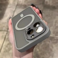 HY436 grande fenêtre AG Nano mat aspiration magnétique tout compris PC étui de téléphone portable pour Apple 15 lunettes Nano mat