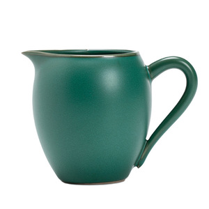 Taza de cerámica rústica verde con asa para juego de té Kung Fu, dispensador de té de cerámica del condado de Dehua - Product Image 4