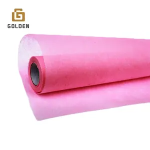 Golden Spun-bond Nonwoven 100% alta polipropileno impermeável personalizado fornecedor Pp Spunbond não tecidos para roupas geotêxtil