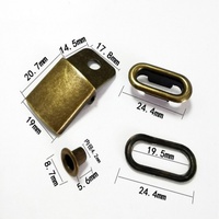 Ventes directes d'usine métal Nickel oeillet casquette de Baseball boucle sangle corde fer Clips ceinture métal fermoir coulissant libération chapeau boucle