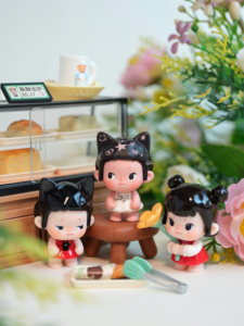 Figuras de <span class=keywords><strong>Anime</strong></span> Originales Buer Songsong Adventure Beans, Mini Figuras de PVC en Caja Ciega, Juguete de Moda, Muñeca Adorable, Adorno de Escritorio, Regalo para Niñas - Product Image 2