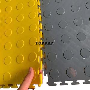Tapis de sol en plastique PVC à emboîtement pour plancher industriel ignifuge résistant à l'usure - Product Image 4