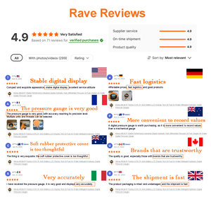 मोरे मे260p lcd मीटर डिजिटल मैनोमीटर उच्च सटीकता 250बार सामान्य दबाव सेंसर डिजिटल टायर दबाव गेज - Product Image 5