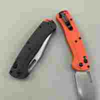 BM Taggedout nouveauté 3.5 pouces en acier inoxydable couteau pliant pratique couteau de pêche en plein air lame tranchante OEM personnalisable