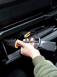 Verrou de volant universel pour <span class=keywords><strong>voiture</strong></span> Loveyoung, dispositif antivol en métal, 3 clés, <span class=keywords><strong>barre</strong></span> de sécurité, compatible BYD, 70 cm, 27,5 pouces - Product Image 3