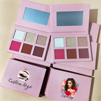 Palette de maquillage 3-en-1 longue tenue végétalienne DIY pour joues, fard à paupières et illuminateur – Meilleure vente