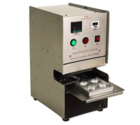 Machine de scellage automatique SANEU SA-4 pour dosettes K-Cup 51 mm, scelleuse de plateau K-Cup 2.0 avec couvercle en aluminium, 4 cavités, emballage alimentaire en acier inoxydable