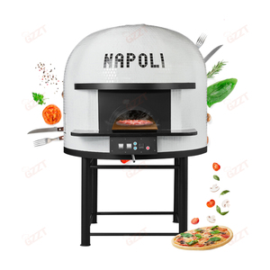Italy Commercial Electric <strong>Food</strong> Pizza Kiln Oven Single Desktop <strong>Standing</strong> Electric Round Oven Pizza 600C Chain Pizza Store Use - Product Image 4