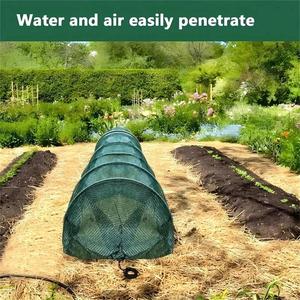 Serre portable robuste de 3 m, protection solaire, démontage rapide, tunnel de jardin vert, filet d'ombrage imperméable et pliable - Product Image 5